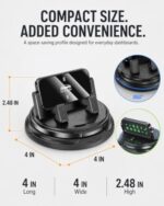 Car Phone Holder 360 Degree Rotation Navigation Mount Splendid Dashboard - Image 6