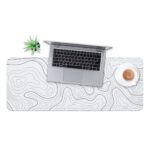 MAY FLOWER Large Gaming Mouse Pad, Full Keyboard Mat, Long Laptop Mousepad - Image 7