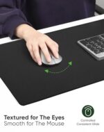 ALOANES Large Gaming Mouse Pad with Non-Slip Rubber Base,Stitched Edge - Image 6