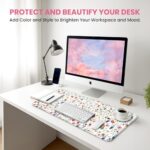 Large Desk Mat, Extended Mouse Pad for Desktop, 31.5" x 11.8" - Image 7