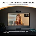Diccik 1080P Webcam with Microphone, Full HD Video Calling Web Camera - Image 6