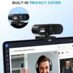 AOC 4K Webcam for PC, Streaming Computer Camera with Noise-Canceling Mic - Image 6