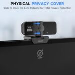 PHILIPS 4K Webcam for PC with Microphone, Computer Camera for Meetings with - Image 6