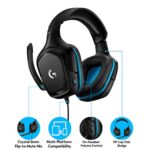 Logitech G432 Wired Gaming Headset - Black - Image 6