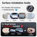 NeverFall Car Phone Mount for MagSafe, 89lbs Vacuum Suction - Image 6