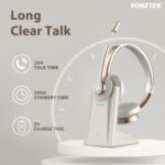 Wireless Headset, Bluetooth Headphones with Microphone AI Noise Canceling/Charge - Image 6