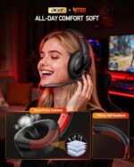 acer Wireless Gaming Headset, PS5 Headset with 2.4GHz for Ps5, Ps4, PC, Switch - Image 6