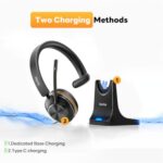 Bluetooth Headset, Wireless Headset with Mic for Work, Bluetooth 5.3 - Image 6
