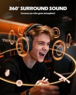 NUBWO Wireless Gaming Headset with Mic for Ps5 Ps4 PC, Zero Interference - Image 6