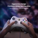 VOYEE PC Controller, Wired Controller Compatible with Microsoft Xbox 360 & - Image 7