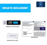 PC-TECH Compatible with Windows 10 Professional 64 Bit USB With Key. Factory - Image 7