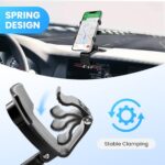 Car Phone Holder Mount Dashboard Rearview Mirror Sun Visor 360 Degree Rotation - Image 6