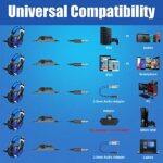 BENGOO G9000 Stereo Gaming Headset for PS4 PC Xbox One PS5 Controller - Image 6