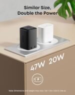 Anker Nano 47W Fast Charger USB C, 2-Port Compact Foldable USB C (B0BDKB4W7N) - Image 6