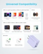 Anker Phone Charger, 20W USB C Charger Block (B0DRK153VB) - Image 6