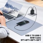 QZIIW Super Fast Samsung Charger Type C,45W Dual Port USB C Fast Charger Block - Image 6