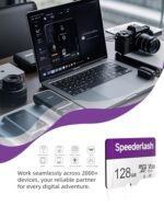 Speederlash 128GB Micro SD Card with Adapter, A1, U3, Read Speed Up to 95MB/s - Image 6