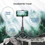 ATUMTEK Selfie Stick Tripod, 3-in-1 Extendable Aluminum Phone Tripod with - Image 6
