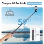 ULANZI 0.01s Auto Pop Open Phone Tripod with Remote - Image 6