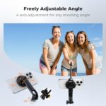 K&F CONCEPT 72" Selfie Stick for iPhone, Phone Tripod - Image 7