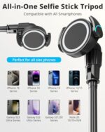 UBeesize 72'' Magnetic Tripod for iPhone with Remote - Image 6