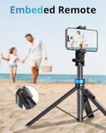 UBeesize 72" Phone Tripod - Tripod for iPhone & Selfie Stick with Phone Holder & - Image 6