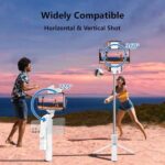 Selfie Stick Tripod, 40 in Retractable Tripod for iPhone with Wireless Remote - Image 6