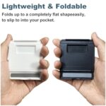 POQOD 2 Pack Cell Phone Stand, Foldable Phone Holder for Desk Compatible with - Image 6