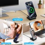 Samsung Wireless Charger Fast Charging Stand Desk Phone Charger Stand Android - Image 6