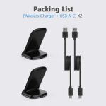 Yootech [2 Pack] Wireless Charger,10W Max Wireless Charging Stand - Image 6