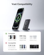 Baseus Picogo Power Bank, Smallest Qi2 Certified 15W MagSafe Portable Charger - Image 6