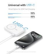 Baseus PicoGo Magnetic Power Bank, Qi2 Certified 15W Ultra-Fast Wireless - Image 6