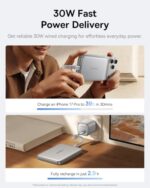 Baseus Picogo AM71 Ultra Slim 10000mAh Qi2.2 Power Bank, 25W Wireless - Image 6