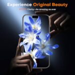 TOCOL for iPhone 16 Pro Screen Protector 9H Hardness Military Grade Shatterproof - Image 6