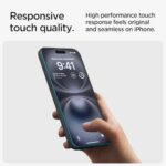 Spigen GlasTR EZ FIT Screen Protector for iPhone 16/15 - Image 6