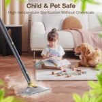 Steam Mop with Detachable Handheld Steam Cleaner, 10-in-1 Multi Accessories - Image 6