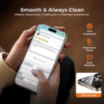 NeverBreak 9H+ Hardness for iPhone 17 Pro Screen Protector 12FT Military Grade - Image 6