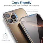 amFilm OneTouch for iPhone 16 Pro Max Screen Protector 6.9'' Tempered Glass - Image 6