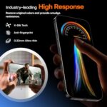 TAURI 4 in 1 for iPhone 16 Screen Protector, 3 Pack Tempered Glass Film + 1 Dust - Image 6