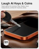 SMARTDEVIL 2 Pack Privacy Screen Protector for iPhone 17 Pro Max, Anti-Spy - Image 6