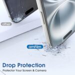 amFilm OneTouch for iPhone 16 Screen Protector 6.1'' Tempered Glass - Image 6