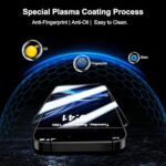QHOHQ for iPhone 16 Pro Screen Protector with Camera Lens Protector - Image 7