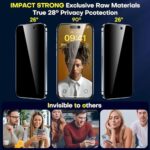 ImpactStrong Anti-Spy Privacy Screen Protector for iPhone 17 (6.3-Inch) - Image 6