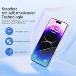 3 Pack for iPhone 16 TPU Films Screen Protectors, Fingerprint Unlock, HD Clear - Image 6