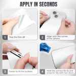 2Pcs Skin Wrap Compatible for iPhone 16 Plus – Slim Decal Vinyl Protective Film - Image 7