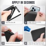 2Pcs Skin Wrap Compatible for iPhone 17 Pro – Slim Decal Vinyl Protective Film - Image 5