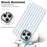 Magnetic for iPhone 13/14 Case Cute Stripes Phone Case - Image 5