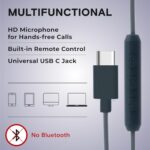 ARTIX USB C Headphones Wired for Kids & Adults with Mic & Volume Control - Image 6