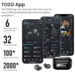 TOZO NC9 Hybrid Active Noise Cancelling Wireless Earbuds, 60H, LED Display - Image 6