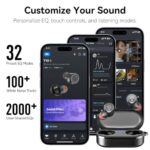 TOZO T10 Wireless Earbuds Powerful Bass Stereo Wireless Charging, APP, IPX8 - Image 6